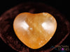 Honey Yellow Orange CALCITE Crystal Heart - Self Care, Mom Gift, Home Decor, Healing Crystals and Stones, E0987-Throwin Stones