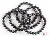 INDIGO GABBRO Crystal Bracelet - Round Beads - Beaded Bracelet, Handmade Jewelry, Healing Crystal Bracelet, E1977-Throwin Stones
