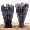 IOLITE Crystal Angel - Guardian Angel Figurines, Home Decor, Healing Crystals and Stones, E2191-Throwin Stones