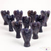 IOLITE Crystal Angel - Guardian Angel Figurines, Home Decor, Healing Crystals and Stones, E2191-Throwin Stones