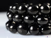JET Crystal Bracelet - Petrified Wood, Tumbled Beads - Beaded Bracelet, Handmade Jewelry, Healing Crystal Bracelet, E1241-Throwin Stones