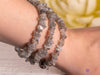 LABRADORITE Crystal Bracelet - Chip Beads - Beaded Bracelet, Handmade Jewelry, Healing Crystal Bracelet, E1694-Throwin Stones