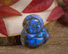 LABRADORITE Crystal Cabochon Happy Buddha - Crystal Carving, Jewelry Making, Home Decor, E1613-Throwin Stones