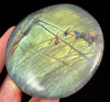 LABRADORITE Crystal Palm Stone - Worry Stone, Self Care, Healing Crystals and Stones, 52516-Throwin Stones