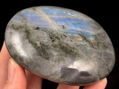 LABRADORITE Crystal Palm Stone - Worry Stone, Self Care, Healing Crystals and Stones, 52517-Throwin Stones