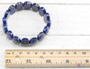 LAPIS LAZULI Crystal Bracelet - Cuff Bracelet, Oval Beads - Beaded Bracelet, Handmade Jewelry, Healing Crystal Bracelet, E0933-Throwin Stones