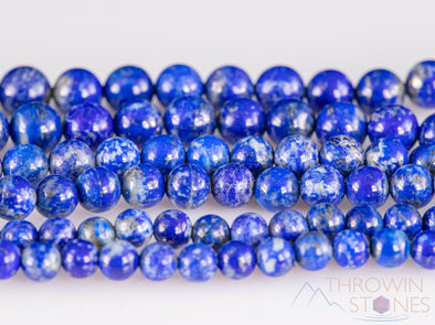 LAPIS LAZULI Crystal Jewelry - Wrap Bracelet, Crystal Beaded Necklace, Crystal Beaded Bracelet, E1667-Throwin Stones