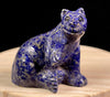 LAPIS LAZULI Crystal Polar Bear - Crystal Carving, Housewarming Gift, Home Decor, Healing Crystals and Stones, 52238-Throwin Stones