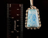 LARIMAR Crystal Pendant - Sterling Silver - Handmade Jewelry, Healing Crystals and Stones, 52250-Throwin Stones