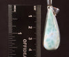 LARIMAR Crystal Pendant - Sterling Silver, Polished Cabochon, Handmade Jewelry, Healing Crystals and Stones, 53387-Throwin Stones