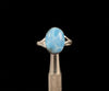 LARIMAR Crystal Ring - Sterling Silver Ring, Size 6.5 - Gemstone Ring, Fine Jewelry, 52284-Throwin Stones