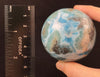 LARIMAR Crystal Sphere - Crystal Ball, Housewarming Gift, Home Decor, 52390-Throwin Stones