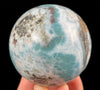 LARIMAR Crystal Sphere - Crystal Ball, Housewarming Gift, Home Decor, 52391-Throwin Stones