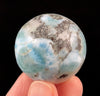 LARIMAR Crystal Sphere - Crystal Ball, Housewarming Gift, Home Decor, 52402-Throwin Stones