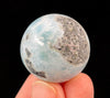 LARIMAR Crystal Sphere - Crystal Ball, Housewarming Gift, Home Decor, 52405-Throwin Stones