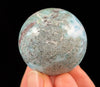 LARIMAR Crystal Sphere - Crystal Ball, Housewarming Gift, Home Decor, 52408-Throwin Stones