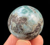 LARIMAR Crystal Sphere - Crystal Ball, Housewarming Gift, Home Decor, 52410-Throwin Stones