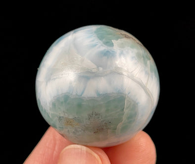 LARIMAR Crystal Sphere - Crystal Ball, Housewarming Gift, Home Decor, 52412-Throwin Stones