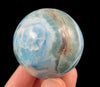 LARIMAR Crystal Sphere - Crystal Ball, Housewarming Gift, Home Decor, 52416-Throwin Stones