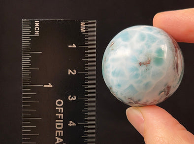 LARIMAR Crystal Sphere - Crystal Ball, Housewarming Gift, Home Decor, 52420-Throwin Stones