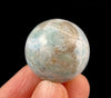 LARIMAR Crystal Sphere - Crystal Ball, Housewarming Gift, Home Decor, 52422-Throwin Stones