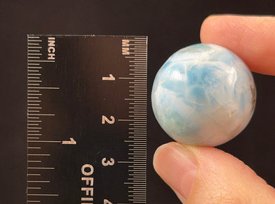 LARIMAR Crystal Sphere - Crystal Ball, Housewarming Gift, Home Decor, 52422-Throwin Stones