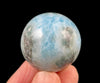 LARIMAR Crystal Sphere - Crystal Ball, Housewarming Gift, Home Decor, 52424-Throwin Stones
