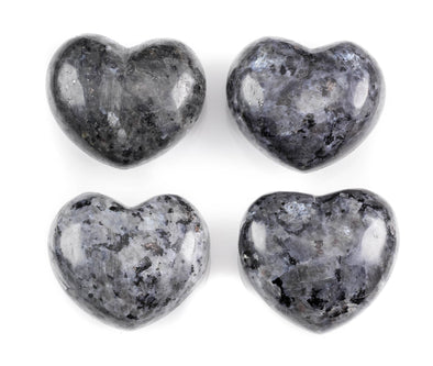 LARVIKITE Crystal Heart - Self Care, Mom Gift, Home Decor, Healing Crystals and Stones, E1611-Throwin Stones