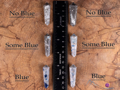 LAZULITE Crystal Points - Mini - Jewelry Making, Healing Crystals and Stones, E1827-Throwin Stones