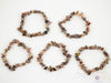 LEOPARD SKIN JASPER Crystal Bracelet - Chip Beads - Beaded Bracelet, Handmade Jewelry, Healing Crystal Bracelet, E1781-Throwin Stones