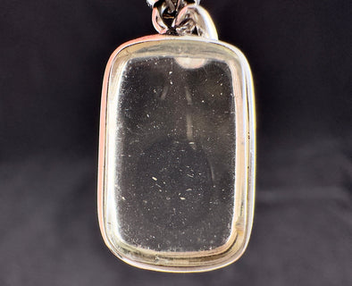 LIBYAN DESERT GLASS Crystal Pendant - Sterling Silver - Fine Jewelry, Healing Crystals and Stones, 54342-Throwin Stones