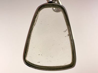 LIBYAN DESERT GLASS Crystal Pendant - Sterling Silver - Fine Jewelry, Healing Crystals and Stones, 54344-Throwin Stones