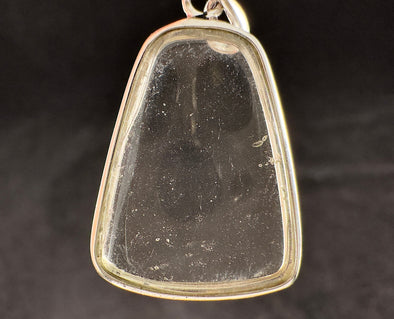 LIBYAN DESERT GLASS Crystal Pendant - Sterling Silver - Fine Jewelry, Healing Crystals and Stones, 54344-Throwin Stones