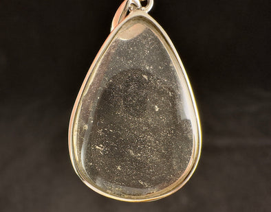 LIBYAN DESERT GLASS Crystal Pendant - Sterling Silver - Fine Jewelry, Healing Crystals and Stones, 54348-Throwin Stones