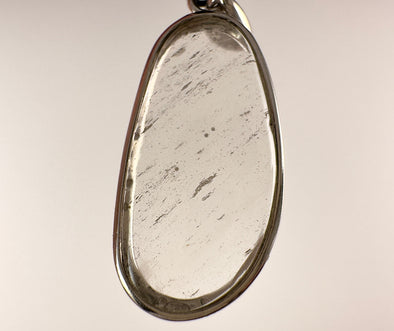 LIBYAN DESERT GLASS Crystal Pendant - Sterling Silver - Fine Jewelry, Healing Crystals and Stones, 54349-Throwin Stones