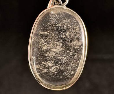 LIBYAN DESERT GLASS Crystal Pendant - Sterling Silver - Fine Jewelry, Healing Crystals and Stones, 54351-Throwin Stones
