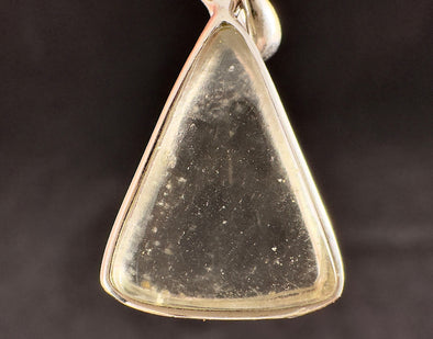 LIBYAN DESERT GLASS Crystal Pendant - Sterling Silver - Fine Jewelry, Healing Crystals and Stones, 54353-Throwin Stones