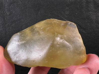 LIBYAN DESERT GLASS, Raw Crystal - Rare, 112.5g - Unique Gift, Home Decor, Raw Crystals and Stones, L1232-Throwin Stones