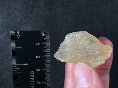 LIBYAN DESERT GLASS, Raw Crystal - Rare, 12.3g - Unique Gift, Home Decor, Raw Crystals and Stones, 49397-Throwin Stones