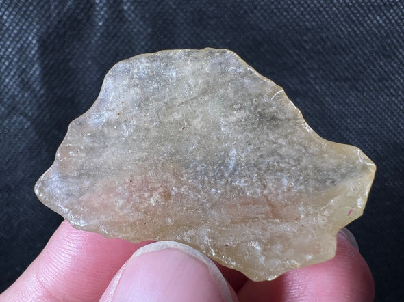 LIBYAN DESERT GLASS, Raw Crystal - Rare, 12.3g - Unique Gift, Home Decor, Raw Crystals and Stones, 49397-Throwin Stones