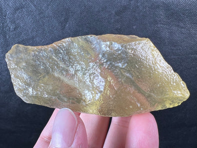 LIBYAN DESERT GLASS, Raw Crystal - Rare, 131.6g - Unique Gift, Home Decor, Raw Crystals and Stones, L1233-Throwin Stones