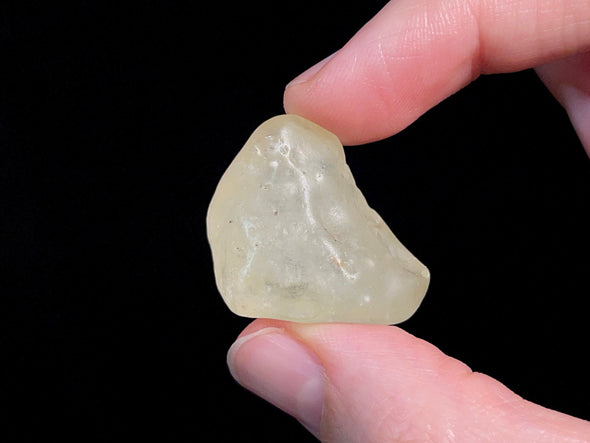 LIBYAN DESERT GLASS, Raw Crystal - Rare, 2A Grade, 10g - Unique Gift, Home Decor, Raw Crystals and Stones, 46883-Throwin Stones