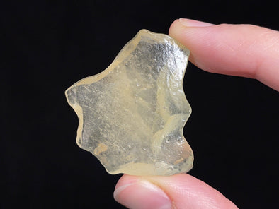 LIBYAN DESERT GLASS, Raw Crystal - Rare, 2A Grade, 11g - Metaphysical, Healing Crystals and Stones, 46830-Throwin Stones