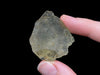 LIBYAN DESERT GLASS, Raw Crystal - Rare, 2A Grade, 13.4g - Metaphysical, Healing Crystals and Stones, 47219-Throwin Stones