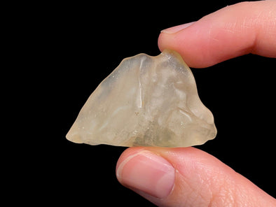 LIBYAN DESERT GLASS, Raw Crystal - Rare, 2A Grade, 14.7g - Unique Gift, Home Decor, Raw Crystals and Stones, 46905-Throwin Stones