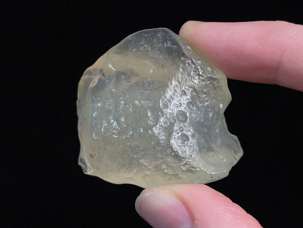 LIBYAN DESERT GLASS, Raw Crystal - Rare, 2A Grade, 24.1g - Metaphysical, Healing Crystals and Stones, 46816-Throwin Stones