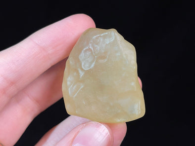 LIBYAN DESERT GLASS, Raw Crystal - Rare, 2A Grade, 24.3g - Metaphysical, Healing Crystals and Stones, 46806-Throwin Stones