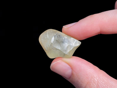 LIBYAN DESERT GLASS, Raw Crystal - Rare, 2A Grade, 8g - Unique Gift, Home Decor, Raw Crystals and Stones, 46950-Throwin Stones