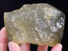 LIBYAN DESERT GLASS, Raw Crystal - Rare, 2A Grade, Large 146.9g - Metaphysical, Healing Crystals and Stones, 46793-Throwin Stones
