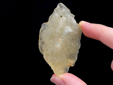 LIBYAN DESERT GLASS, Raw Crystal - Rare, 2A Grade, Large, 34.2g - Metaphysical, Healing Crystals and Stones, 47211-Throwin Stones